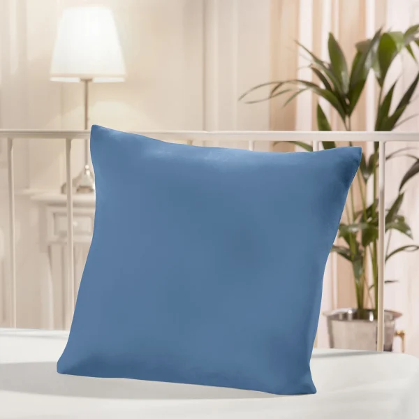 Erwin Müller Kuschelkissenbezug In Rauchblau 1