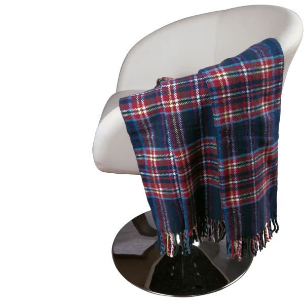 Erwin Müller Plaid In Blau 1