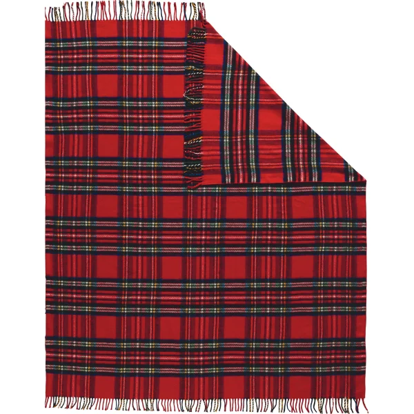Erwin Müller Plaid In Rot 3