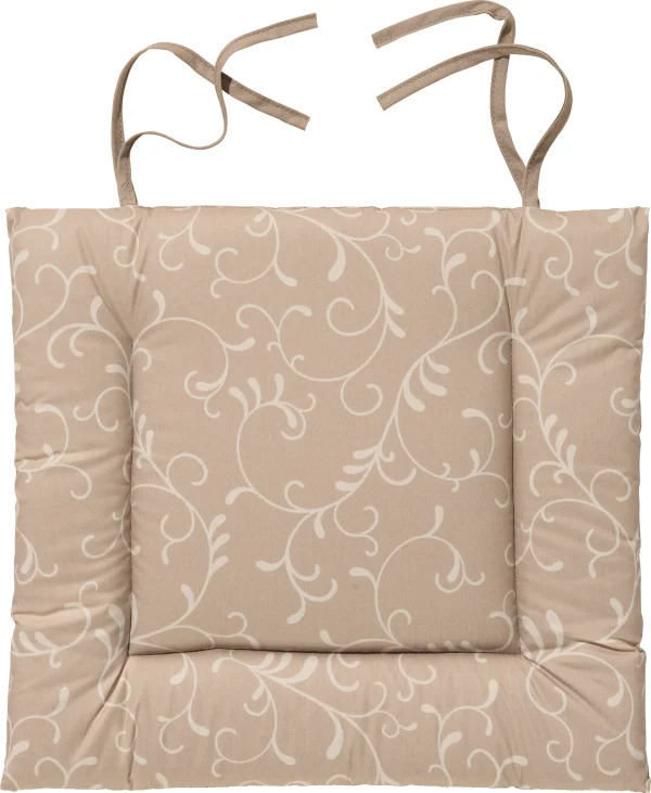 Erwin Müller Stuhlkissen Mit Bindebändern Essen In Taupe 1