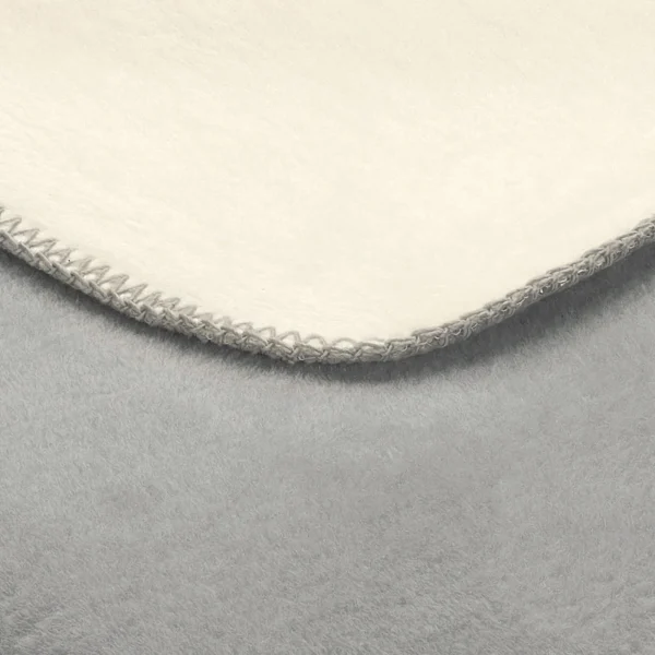 Erwin Müller Wohndecke 2er-Pack In Silber/wollweiß 3