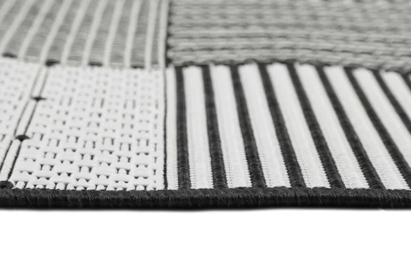ESPRIT Teppich In & Outdoor Chester In Schwarz 5