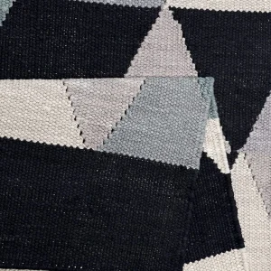 ESPRIT Teppich Triango Kelim In Blau Grau 11