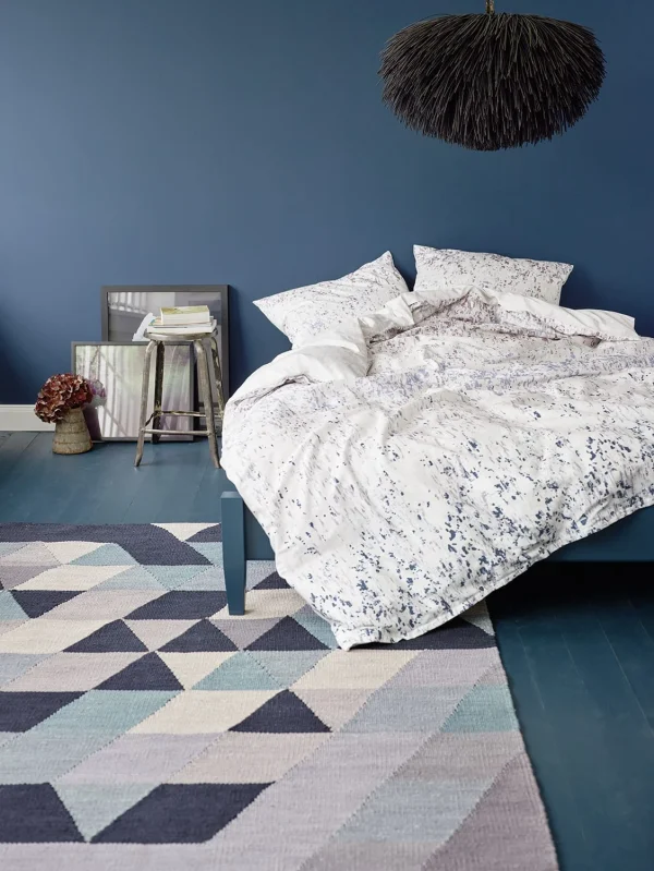 ESPRIT Teppich Triango Kelim In Blau Grau 5