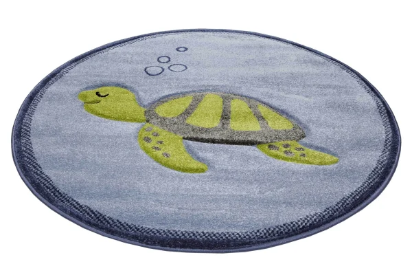 ESPRIT Teppich Turtle In Blau 3