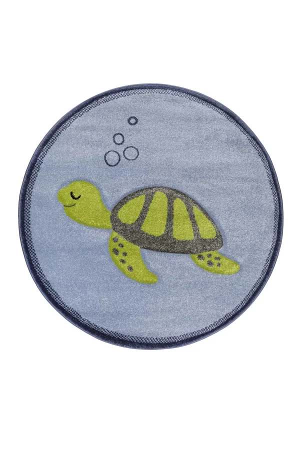 ESPRIT Teppich Turtle In Blau 1
