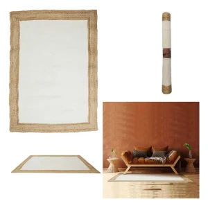 Ethnical Life Jute-Teppich In Hellbraun/ Creme – (L)170 X (B)120 Cm 15