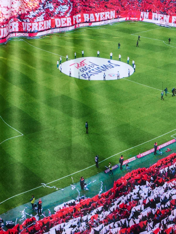 FC Bayern Kuschelfleecedecke Allianz Arena 3