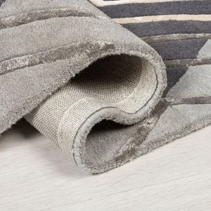 Flair Rugs Teppich In Grau/ Bunt 7