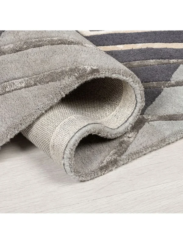 Flair Rugs Teppich In Grau/ Bunt 3