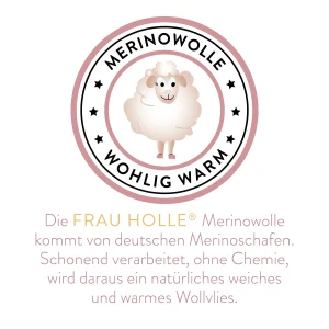 Frau Holle Kinderwolle Kopfkissen In Naturweiss 15