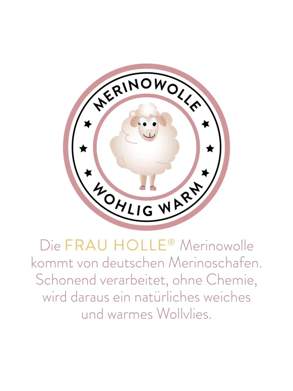 Frau Holle Kinderwolle Kopfkissen In Naturweiss 4