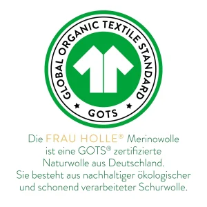 Frau Holle Kinderwolle Kopfkissen In Naturweiss 17