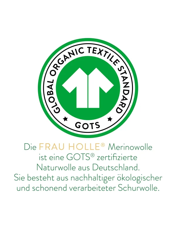 Frau Holle Kinderwolle Kopfkissen In Naturweiss 5