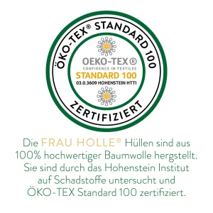 Frau Holle Kinderwolle Kopfkissen In Naturweiss 23