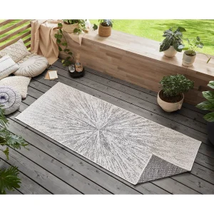 Freundin Home Collection In- & Outdoor Wendeteppich Aura Grau 22