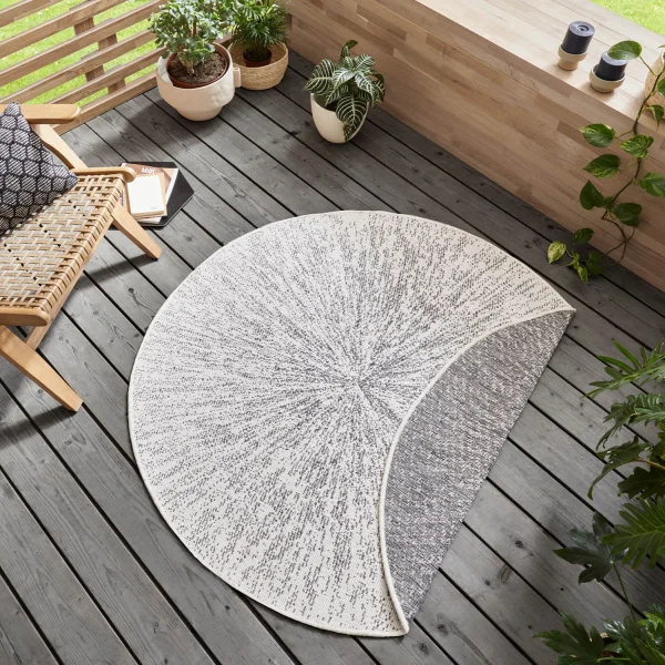 Freundin Home Collection In- & Outdoor Wendeteppich Aura Grau 8