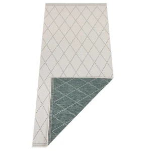 Freundin Home Collection In- & Outdoor Wendeteppich Daisy Grün Creme 16
