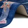Freundin Home Collection Kurzflor Teppich Orientalisch Gloriosa Dunkelblau 16