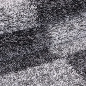 Giancasa Shaggy Hochflorteppich In Grau 10