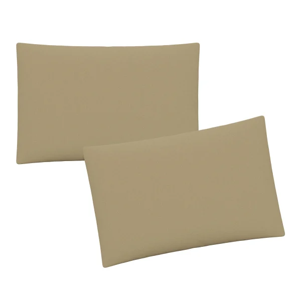 GMD Living 2er Set Jersey Kissenhüllen JESBERG In Farbe Sand 4