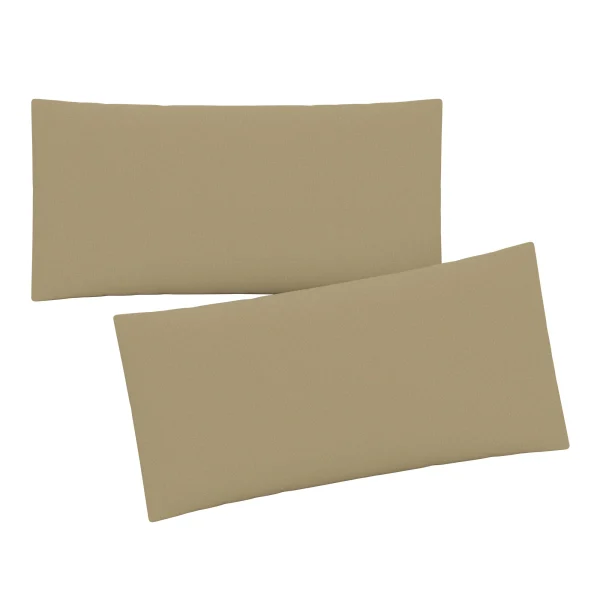 GMD Living 2er Set Jersey Kissenhüllen JESBERG In Farbe Sand 5