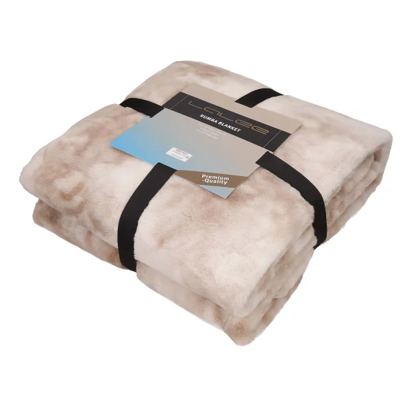GMD Living Batik Wohndecke RUMBA In Farbe Taupe (graubraun) 7