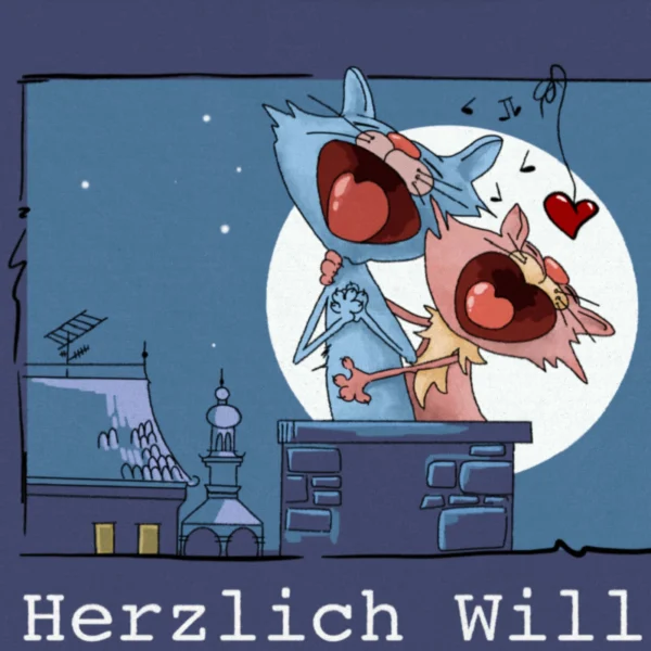 GMD Living Fußmatte LEIPZIG “Herzlich Willkommen” In Farbe Lila 4