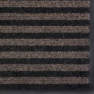 GMD Living Fußmatte MAASTRICH Mit Streifenmuster In Farbe Braun 9