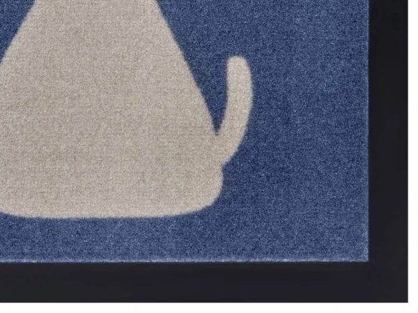 GMD Living Fußmatte SCHAARBEEK In Blau & Beige 3