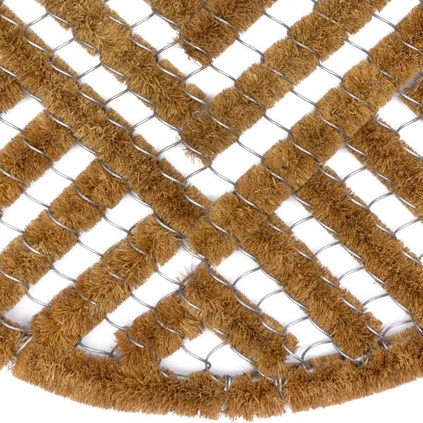 GMD Living Halbrunde Natur Kokosmatte LOBEIRA In Farbe Braun 3