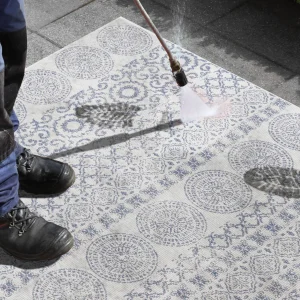 GMD Living Innen & Außenteppich ANTWERPEN In Blau 10