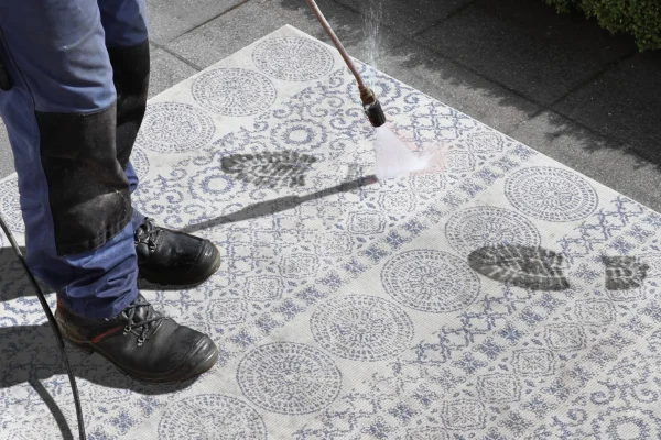 GMD Living Innen & Außenteppich ANTWERPEN In Blau 4