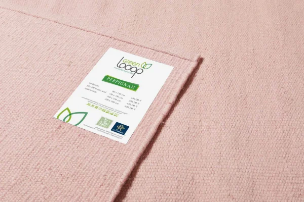 Green Looop Teppich Perpignan In Rosa 5