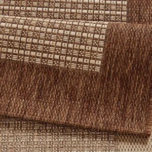 Hanse Home Flachgewebe Teppich Simple Braun 10