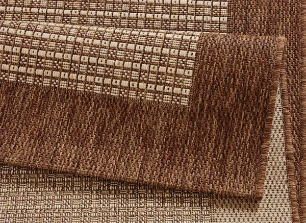 Hanse Home Flachgewebe Teppich Simple Braun 4