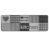 Hanse Home Küchenläufer Patchwork Kitchen Anthrazit Grau Creme 67×180 Cm 26