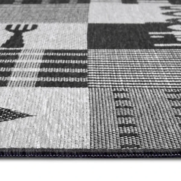 Hanse Home Küchenläufer Patchwork Kitchen Anthrazit Grau Creme 67×180 Cm 5