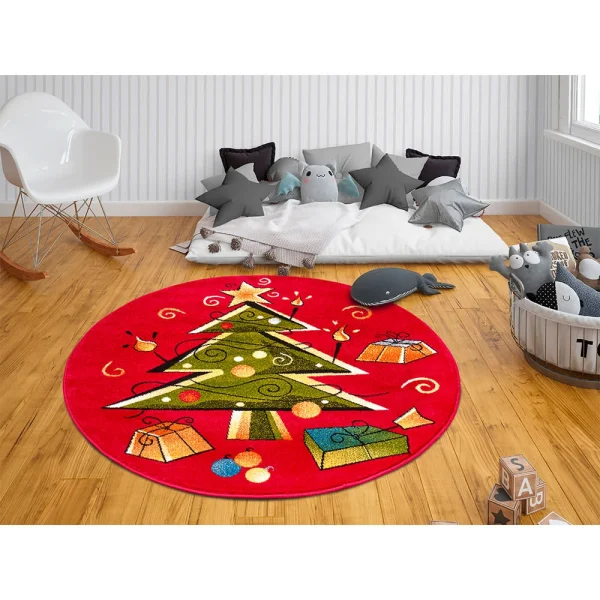 Hanse Home Kurzflor Kinderteppich Christmas Tree 7