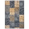 Hanse Home Kurzflor Teppich Bloques Grau Senfgelb 14