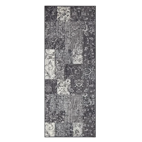 Hanse Home Kurzflor Teppich Kirie Grau Creme 5