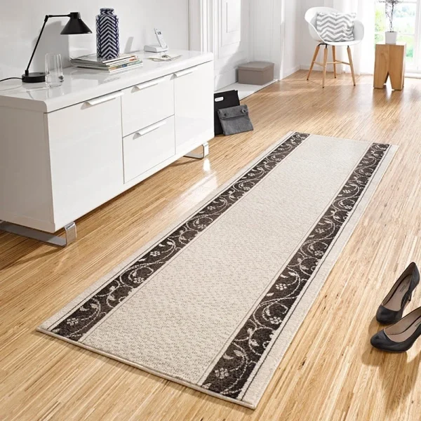 Hanse Home Kurzflor Teppich Läufer Plant Creme 3
