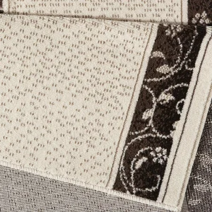 Hanse Home Kurzflor Teppich Läufer Plant Creme 9