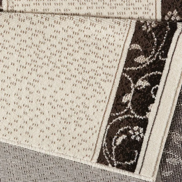 Hanse Home Kurzflor Teppich Läufer Plant Creme 4