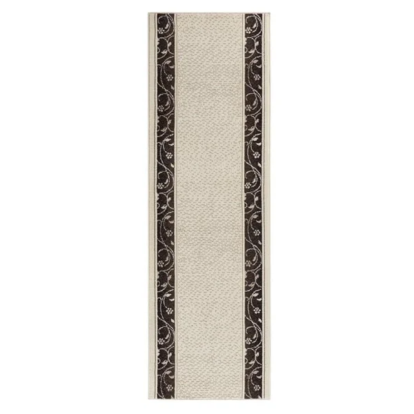 Hanse Home Kurzflor Teppich Läufer Plant Creme 1