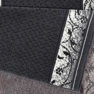 Hanse Home Kurzflor Teppich Läufer Plant Grau 9
