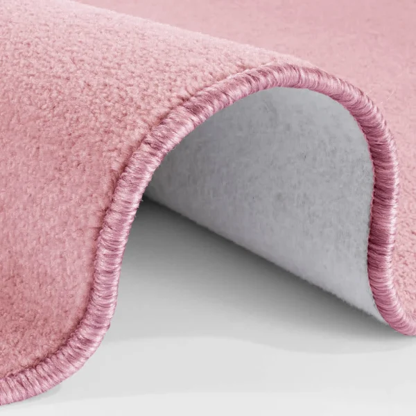 Hanse Home Kurzflor Teppich Nasty, Rund Hellrosa 3