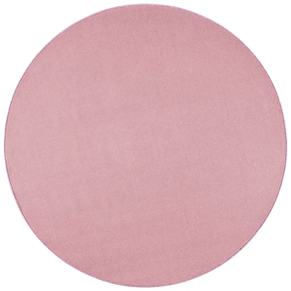 Hanse Home Kurzflor Teppich Nasty, Rund Hellrosa 1