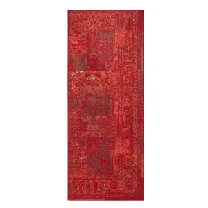 Hanse Home Kurzflor Teppich Plume Rot Braun 16