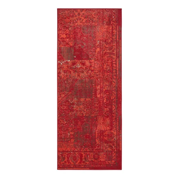 Hanse Home Kurzflor Teppich Plume Rot Braun 6